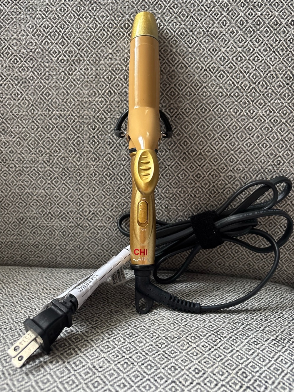 CHI Air Mini Travel Curling Iron Double Gold – Gold Handle & Barrel